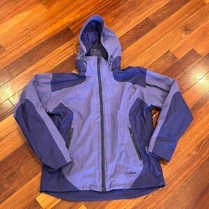 ⭐️ L.L. Bean Shell Jacket Purple Small
